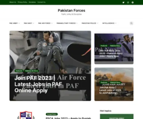 Pakistanforces.com(Pakistan forces) Screenshot