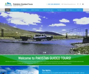 Pakistanguidedtours.pk(Pakistan Guided Tours) Screenshot