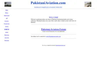 Pakistaniaviation.com(Pakistan Aviation Pak) Screenshot