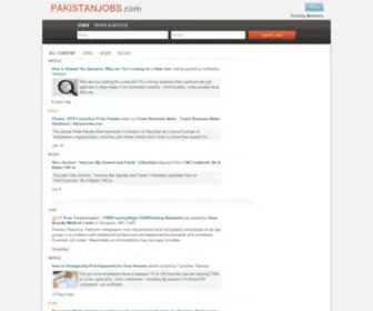 Pakistanjobs.com(Pakistanjobs) Screenshot