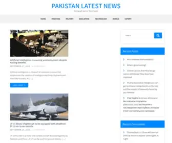 Pakistanlatestnews.com(Having an eye on Core Issues) Screenshot