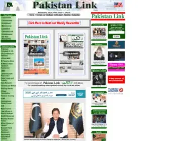 Pakistanlink.org(PAKISTAN LINK) Screenshot