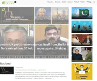 Pakistantalks.com(首页（欢迎您）) Screenshot