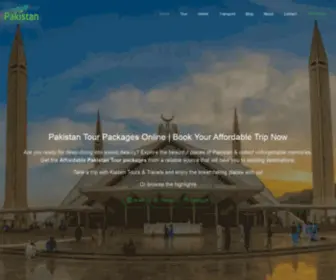 Pakistantoursonline.com(Pakistan Tour Packages Online) Screenshot