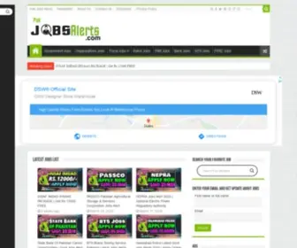 Pakjobsalerts.com(Pakistan Jobs Alert) Screenshot