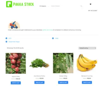 Pakkastock.com(Another fine website hosted by WebFaction) Screenshot