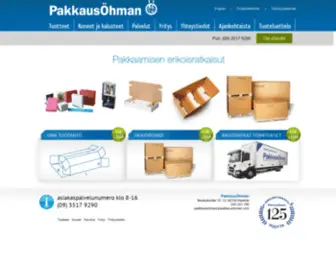 Pakkausohman.com(Pakkausohman) Screenshot