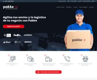 Pakke.mx(Pakke México) Screenshot