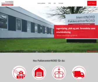 Pakkecenternord.dk(Pakkecenter Nord Pakkecenter Nord) Screenshot