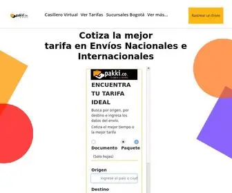 Pakki.co(Envíos Internacionales FedEx DHL UPS) Screenshot