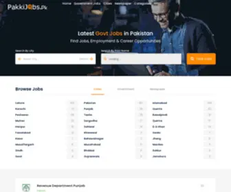 Pakkijobs.pk(Find Pak Jobs in Pakistan) Screenshot