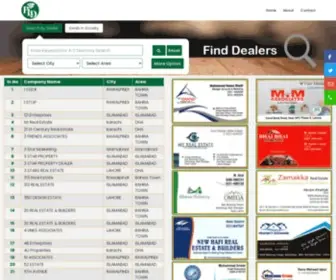 Paklanddirectory.com.pk Screenshot