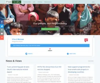 Pakngos.com.pk(PAK-NGOs) Screenshot
