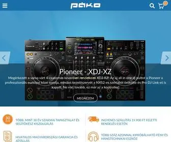 Pako.hu(Professzionális DJ) Screenshot