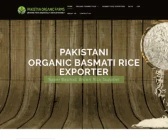 Pakof.com(Pakistan Organic Farms) Screenshot