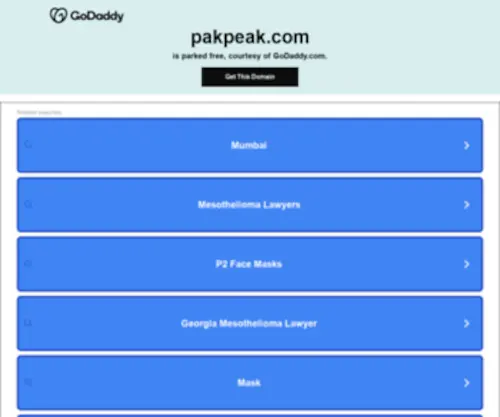 Pakpeak.com(Pakpeak) Screenshot