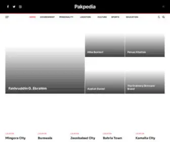 Pakpedia.pk(Pakistan's Biggest Encyclopedia) Screenshot
