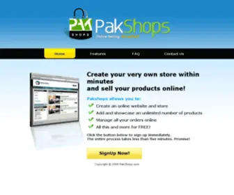 Pakshops.com(Pak Shops) Screenshot