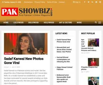 Pakshowbiz.com(Pakistan Showbiz) Screenshot