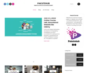 Paksitehub.com(Home) Screenshot