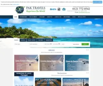 Paktravels.com(Pak Travels) Screenshot