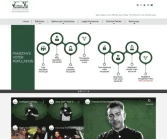 Pakvoter.com(Pakvoter) Screenshot
