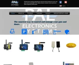 Pal-ES.com(PAL electronics systems LTD) Screenshot