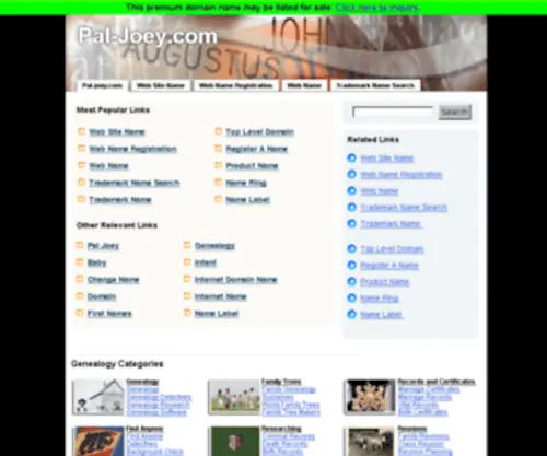 Pal-Joey.com(Pal Joey) Screenshot