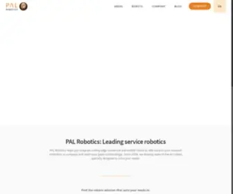 Pal-Robotics.com(PAL Robotics) Screenshot