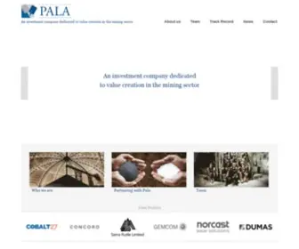 Pala.com(PALA) Screenshot