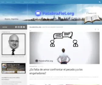 Palabrafiel.org(De Alejandro David Riff) Screenshot