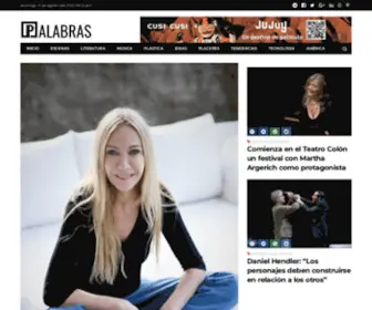 Palabras.com.ar(Revista Palabras) Screenshot