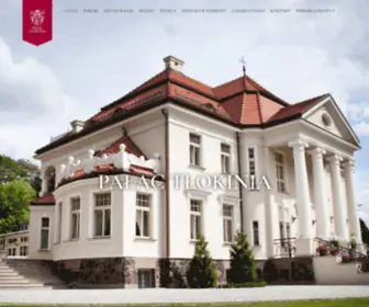Palac-Tlokinia.pl(Pałac Tłokinia) Screenshot