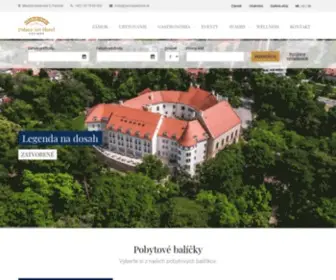 Palacearthotel.sk(Palace Art hotel Pezinok) Screenshot