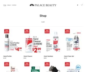 Palacebeauty.com(Palace Beauty) Screenshot