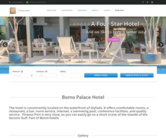 Palacehotel.gr(Bomo Palace Hotel) Screenshot