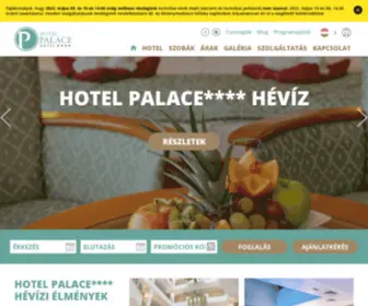 Palacehotelheviz.hu(A hévízi wellness Hotel Palace jó választás) Screenshot