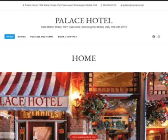 Palacehotelpt.com(1004 Water Street) Screenshot