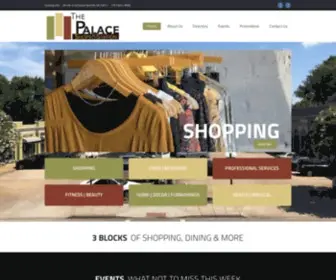 Palaceshopsghent.com(The Palace Shops and Station) Screenshot