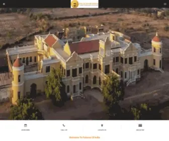 Palacesofindia.com(Palaces Of India) Screenshot