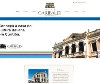 Palaciogaribaldi.com.br(Palácio) Screenshot