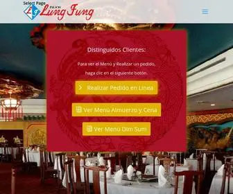 Palaciolungfung.com(Lung Fung Pedidos en Linea) Screenshot