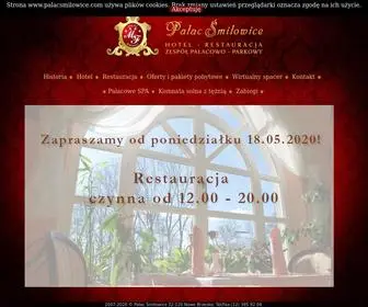 Palacsmilowice.com(Pałac Śmiłowice) Screenshot