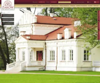 Palaczakow.pl(Pałac Żaków) Screenshot