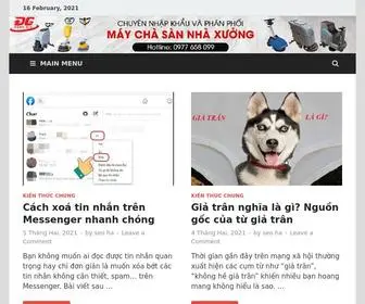 Palada.vn(Thiết bị vệ sinh công nghiệp Palada) Screenshot