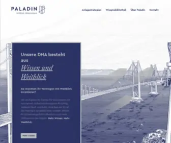 Paladin-AM.com(Startseite) Screenshot