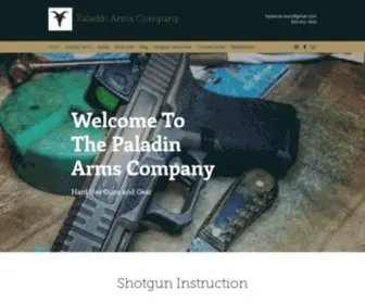 Paladinarmscompany.com(Paladin Arms Company) Screenshot