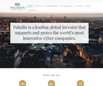 Paladincapgroup.com(Paladin Capital Group) Screenshot