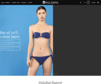 Paladinilingerie.it(Paladini Lingerie) Screenshot