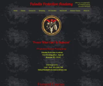 Paladinprotectionacademy.com(Wisconsin Concealed Carry Classes) Screenshot